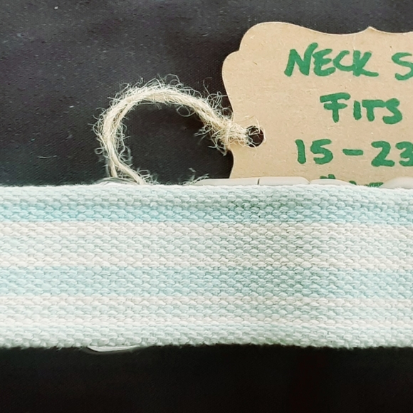 Striped Dog Collar - Picture 2 of 2